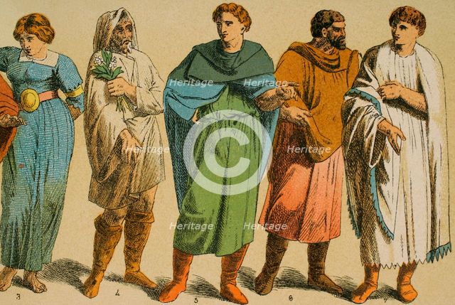 Romanized Celtic Gauls, Gallo-Romans, Roman period, 1881.  Creator: Unknown.