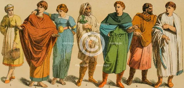 Romanized Celtic Gauls, Gallo-Romans, Roman period, 1881.  Creator: Unknown.