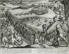 Romans Defeated near the Rhine, Publshed 1612. Creator: Antonio Tempesta