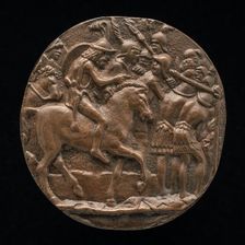 Romans Passing Under the Yoke, late 15th - early 16th century. Creator: Pseudo Melioli