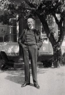 Romain Rolland, French dramatist, author, art historian and mystic, 1921