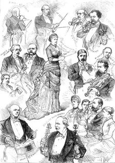 Romberg's Toy Symphony: performance at St. James's Hall, 1880. Creator: Unknown