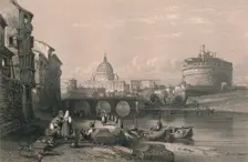 Rome 1820s. Creator: Robert Sands