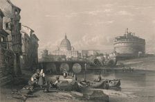 Rome 1820s. Creator: Robert Sands