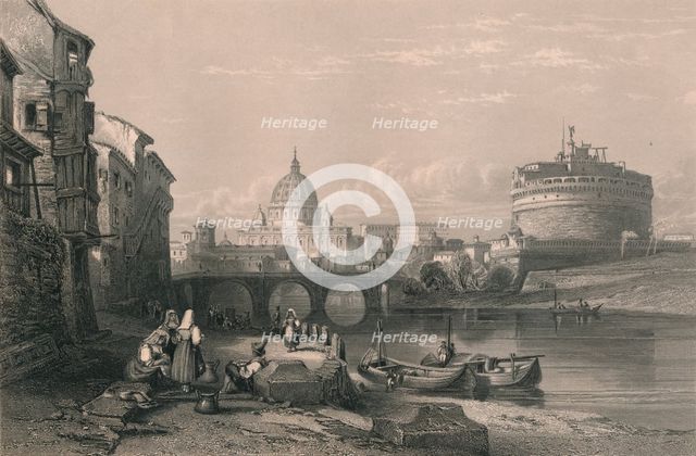 'Rome', 1820s.  Creator: Robert Sands.