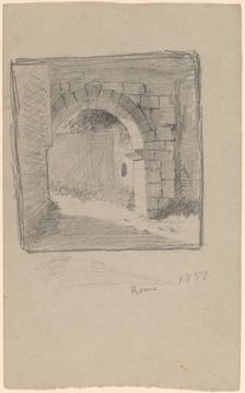 Rome, 1857. Creator: Elihu Vedder