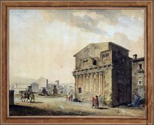 Rome. The House of Pontius Pilate 1788. Artist: Thomas de Thomon