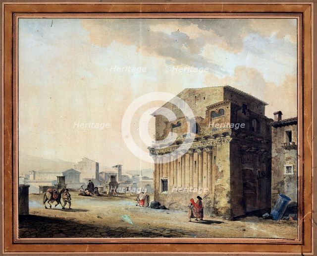 'Rome. The House of Pontius Pilate', 1788.  Artist: Thomas de Thomon