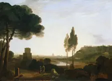 Rome and the Ponte Molle 1754