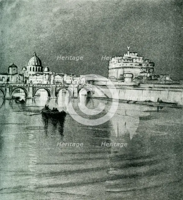 'Rome and the Tiber. A Pageant Set on Seven Hills', 1928. Creator: Donald Maxwell.