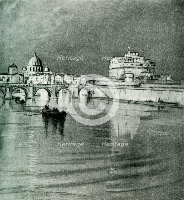 'Rome and the Tiber. A Pageant Set on Seven Hills', 1928. Creator: Donald Maxwell.