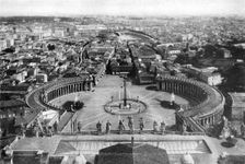 Rome as seen from the Cupola of St Peter's, 1926