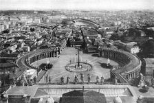 Rome as seen from the Cupola of St Peter's, 1926