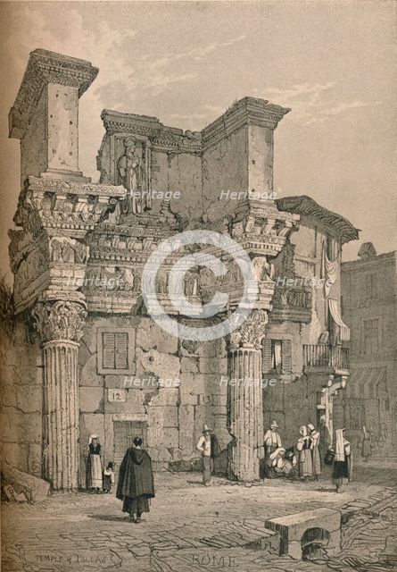 'Rome', c1830 (1915). Artist: Samuel Prout.