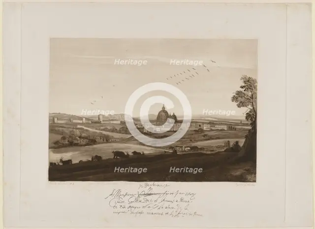 Rome, early-mid 19th century. Creator: Frederick Christian Lewis.