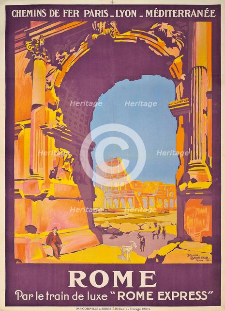 Rome Express, 1921. Creator: Broders, Roger (1883-1953).