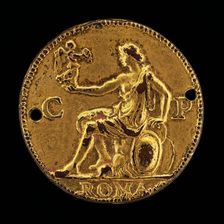 Rome Holding a Figure of Victory, 1513. Creator: Unknown