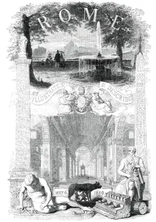 Rome, Illustrated and Described, May 4th, 1850. Creator: Unknown