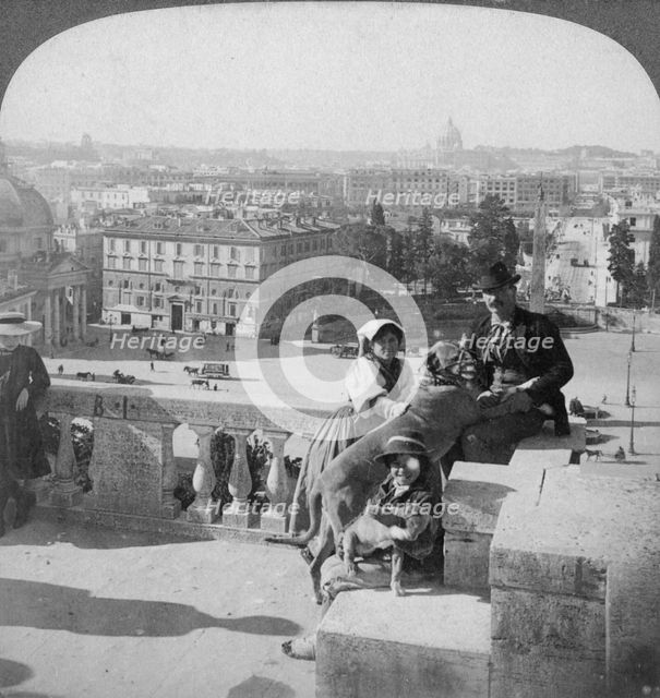 Rome, Italy, 1905.Artist: Underwood & Underwood