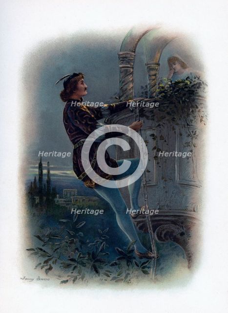 'Romeo', 1891.Artist: Fanny Bowers