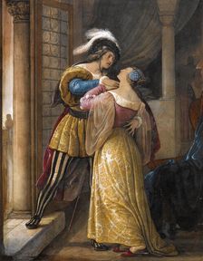 Romeo and Juliet, before 1881. Creator: Hayez, Francesco (1791-1882)