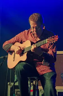 Romero Lubambo, Love Supreme Jazz Festival, Glynde Place, East Sussex, 2015. Artist: Brian O'Connor