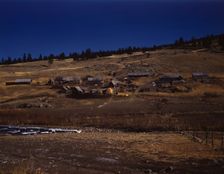 Romeroville, near Chacon, Mora Co., New Mexico, 1943. Creator: John Collier