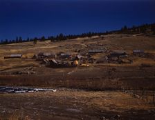 Romeroville, near Chacon, Mora Co., New Mexico, 1943. Creator: John Collier