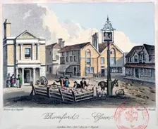 Romford, Essex, 1817. Artist: Daniel Havell