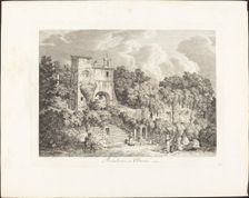 Romitorio a Albano, 1785. Creator: Jacob Wilhelm Mechau
