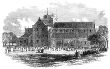 Romsey Abbey Church, Hampshire, 1865. Creator: Unknown