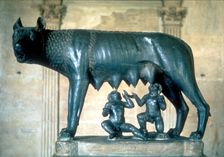 Romulus and Remus, c500 BC