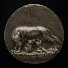 Romulus and Remus, late 15th - early 16th century. Creator: Unknown