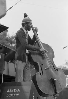 Ron Carter, Capital Jazz Festival, Knebworth, Herts, July 1982. Creator: Brian O'Connor