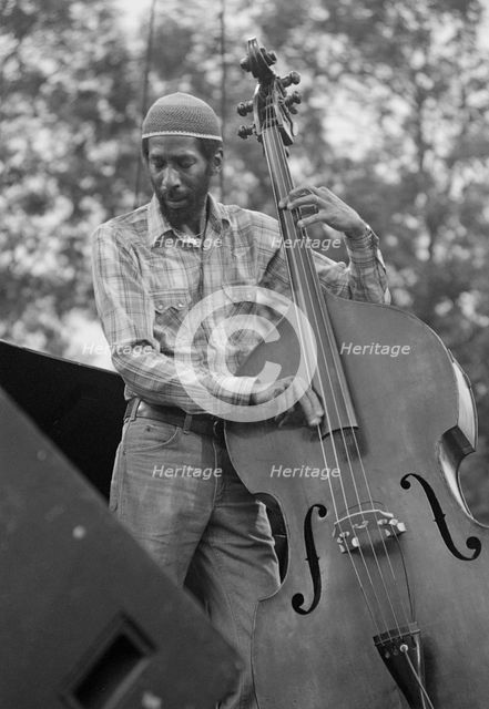 Ron Carter, Capital Jazz Festival, Knebworth, Herts, July 1982. Creator: Brian O'Connor.