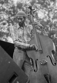 Ron Carter, Capital Jazz Festival, Knebworth, Herts, July 1982. Creator: Brian O'Connor