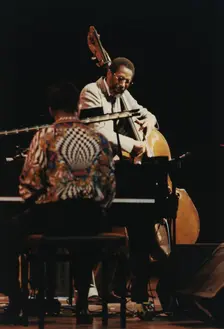 Ron Carter, Herbie Hancock, North Sea Jazz Festival, Netherlands, 1992. Creator: Brian Foskett