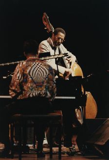 Ron Carter, Herbie Hancock, North Sea Jazz Festival, Netherlands, 1992. Creator: Brian Foskett