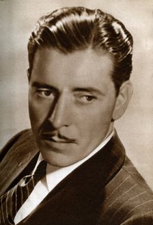 Ronald Colman, English actor, 1933