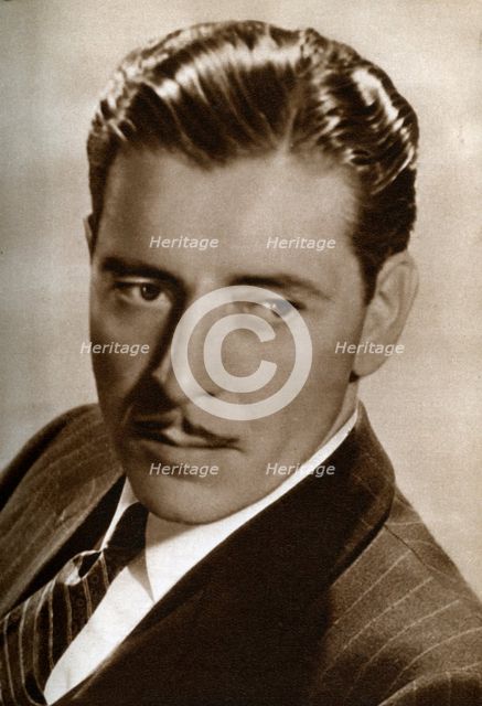 Ronald Colman, English actor, 1933. Artist: Unknown