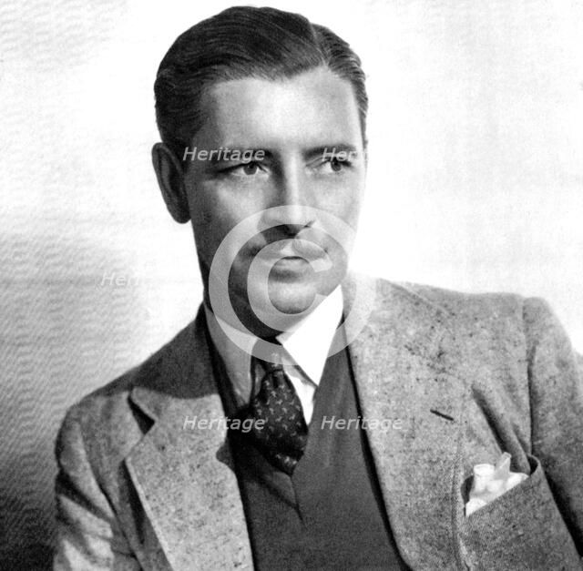 Ronald Colman, English actor, 1934-1935. Artist: Unknown
