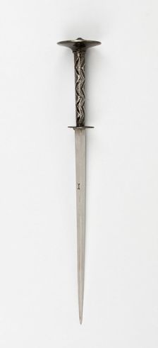 Rondel Dagger, Germany, 19th century in early 15th century style. Creator: Unknown