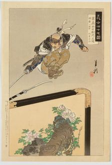 Ronin Tominomori Sukeemon Masanori (Treasury of the Forty-Seven Loyal Retainers), 1902. Creator: Ogata Gekko
