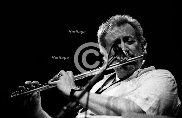Ronnie Cuber, Brecon Jazz Festival, Brecon, Powys, Wales, 2003. Artist: Brian O'Connor.