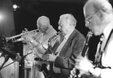 Ronnie Hughes, Harry Klein, John Barnes, Spice of Life,London, 2007. Creator: Brian Foskett