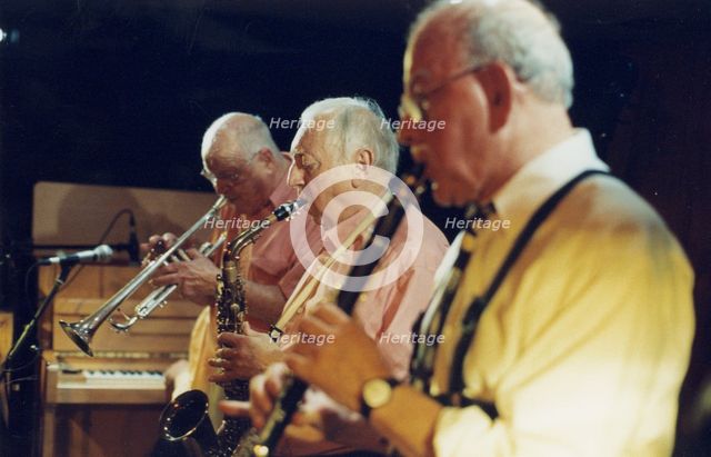 Ronnie Hughes, Harry Klein, John Barnes, Spice of Life,London, 2007. Creator: Brian Foskett.