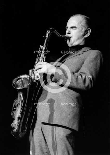 Ronnie Scott, Jazz Expo, Hammersmith, London, 1968. Creator: Brian Foskett.
