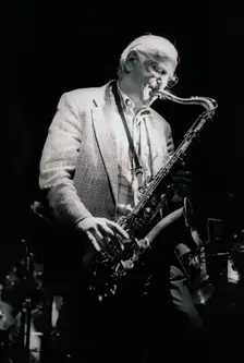 Ronnie Scott, Ronnie Scott's, London, 1994. Artist: Brian O'Connor