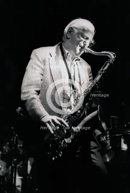 Ronnie Scott, Ronnie Scott's, London, 1994. Artist: Brian O'Connor