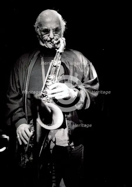 Ronnie Scott, Ronnie Scott's, London, 1992. Artist: Brian O'Connor